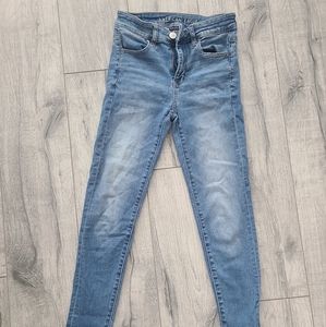 American eagle short skinny jeans